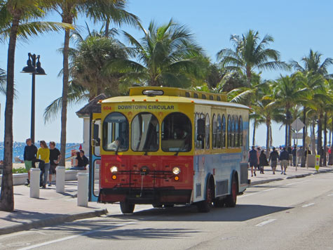 Fort Lauderdale Trolley Bus