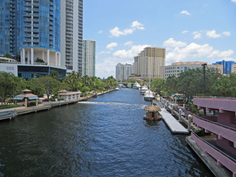 New River in Fort Lauderdale Florida